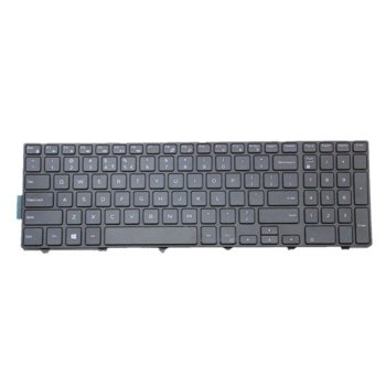 Клавиатура за лаптоп Dell, съвместима със серия Inspiron 3541 3542 5547 5551 5748 5749 Vostro 3549, черна, US/UK | JAR Computers Клавиатура за Inspiron 3541/42 5547/51 5748 US/UK