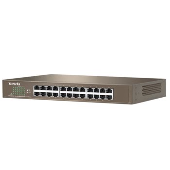 Суич Tenda TEG1024D, 24x 10/100/1000M Base-T Ethernet ports | JAR Computers Tenda TEG1024D