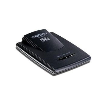 Рутер TRENDnet TEW-654TR, 300Mbps, 2.4GHz(300 Mbps), Wireless N, 1x LAN/WAN 100, 2x вътрешни антени | JAR Computers TRENDnet TEW-654TR Wireless N Travel Router Kit