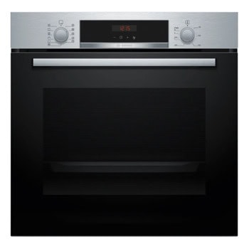 Фурна за вграждане Bosch HBA574BS3, клас A+, 71л. обем, пиролитично почистване, 3D система за равномерно печене, защита за деца, инокс | JAR Computers Bosch HBA574BS3