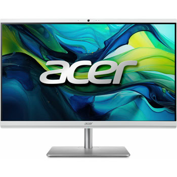 All in One компютър Acer Aspire C27-195ES (DQ.BMGEX.005), дванадесетядрен Intel Core Ultra 7 155U 1.7/4.8 GHz, 27" (68.58 cm) Full HD IPS LED-backlit Display, (HDMI), 32GB DDR5, 1TB SSD, 3x USB 3.2 Gen 2 Type-A, No OS | JAR Computers Acer Aspire C27-195ES DQ.BMGEX.005