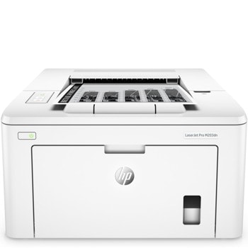 Лазерен принтер HP LaserJet Pro M203dn, монохромен, 1200 x 1200 dpi, 28 стр/мин, USB 2.0, 1x Gigabit Ethernet (10/100), A4 image