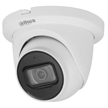 IP камера Dahua IPC-HDW5541TM-ASE-0280B-S3, куполна камера, 5MPix(2960x1668@20fps), 2.8mm обектив, H.265+/H.265/H.264/H.264H/H.264B/H.264+/MJPEG, IR осветеност (до 50м), външна IP67, PoE, Micro SD слот до 512GB, вграден микрофон | JAR Computers Dahua IPC-HDW5541TM-ASE-0280B-S3