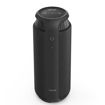 Tонколона Hama Pipe, 2.0, 10W, безжична, Bluetooth, 2000 mAh батерия, IPX4, до 12 часа време на работа, черна | JAR Computers Hama Pipe 2.0 Black