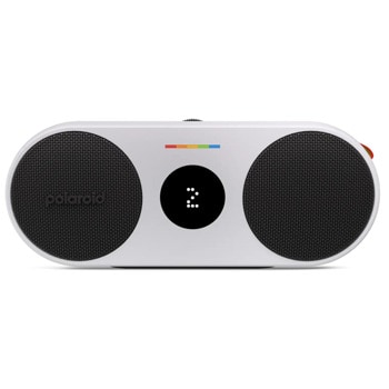 Тонколона Polaroid P2 Music Player, 20W RMS, Bluetooth, USB-C, 3.5mm жак, черна | JAR Computers Polaroid P2 Music Player - Black & White 009084