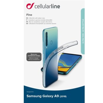 Прозрачен калъф Fine за Samsung Galaxy A9 2018