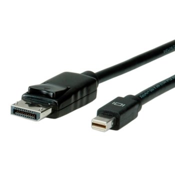 Кабел Roline 11.99.5636, DisplayPort(м) към Mini DisplayPort(м), 3m, черен | JAR Computers Roline DisplayPort(м) към Mini DisplayPort(м) 3m