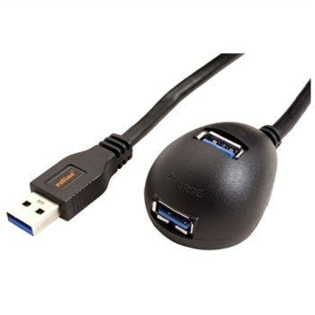 Roline 11.02.8999 USB 3.0 A(м) към 2x USB 3.0 A(ж)