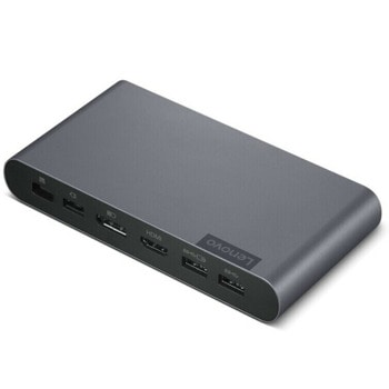 Докинг станция Lenovo Universal Business Dock (40B30090EU), от USB-C към 2x USB-C, 3x USB-A, 1x DisplayPort, 1x HDMI | JAR Computers Lenovo USB-C Universal Business Dock-EU 40B30090EU