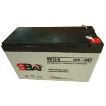 Акумулаторна батерия SBat SB12-9, 12V, 9Ah, T2 конектори image