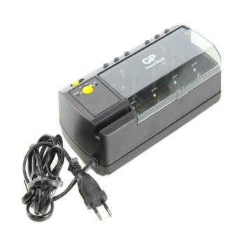 Зарядно устройство GP PB320GS-2UE1, 4x слота, за батерии АА, ААА, C, D и 9V image