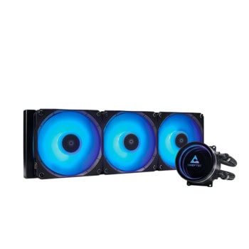 Водно охлаждане за процесор Chieftec Iceberg 360 RGB, съвместимост със сокети Intel LGA 1851/1700/1200/115X & AMD AM5/AM4/AM3 | JAR Computers Chieftec Iceberg 360 RGB CLC-360-RGB