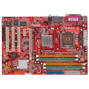 Дънна платка MSI 915P Combo2-F, 915P, LGA775, DDR2, PCI Express, SB5.1, Lan1000, SerialATA | JAR Computers MSI 915P Combo2-F