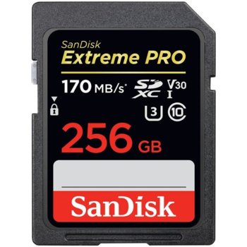 SanDisk Extreme PRO SDXC 256GB