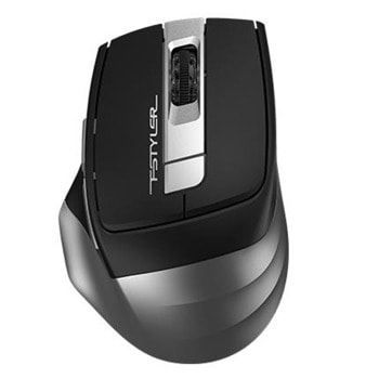 Мишка A4Tech FG35S, оптична (2000 dpi), безжична, Bluetooth, USB, сива | JAR Computers A4Tech FG35S gray