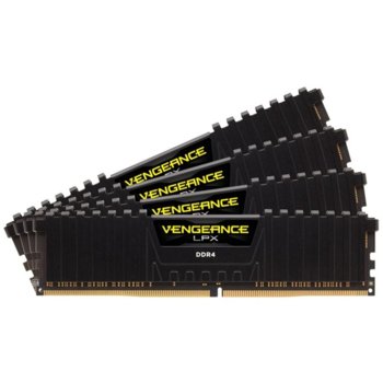 Памет 128GB (4x32GB) DDR4 3600MT/s, Corsair Vengeance LPX CMK128GX4M4D3600C18, 1.35V | JAR Computers Corsair CMK128GX4M4D3600C18