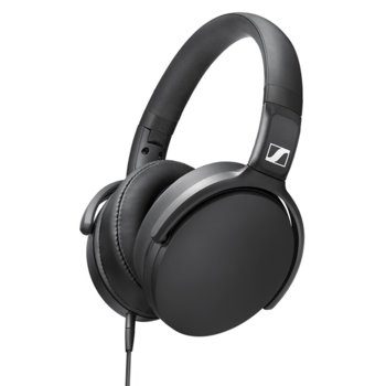 Слушалки Sennheiser HD 400S, микрофон, сгъваеми, 32mm говорители, черни | JAR Computers Слушалки с микрофон Sennheiser HD400S Black 508598