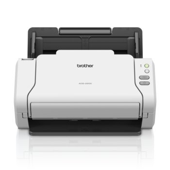 Скенер Brother ADS-2200, 1200 x 1200 dpi, A4, двустранно сканиране, 35 стр./мин, ADF, USB 2.0 image