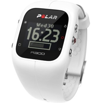 Смарт часовник Polar A300, водоустойчив, Bluetooth, USB, Mac OS X 10.6/Windows XP, 7, 8 по-нова версия на ОS, бял | JAR Computers Polar A300 BSC90054231