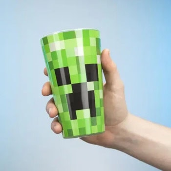 Paladone Minecraft Creeper Glass 400ml PP6729MCFV2