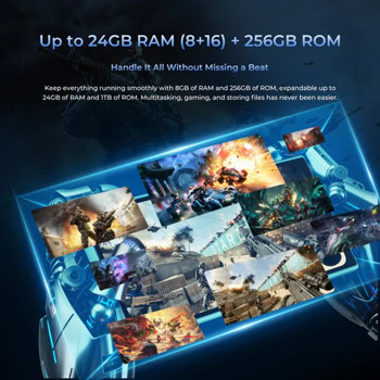 Oukitel C61 GT 128GB/4GB Black