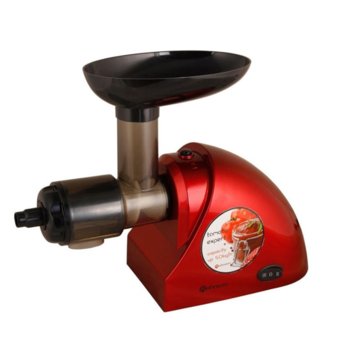 Доматомелачка Rohnson R 592, обратно въртяща функция, приставка за правене на суджук, луканка и наденица, 500 W, червен | JAR Computers Rohnson R 592