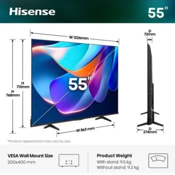 Hisense 55A6S