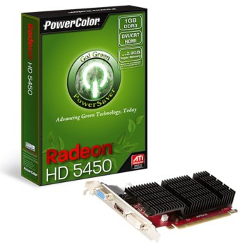 PowerColor AMD Radeon Go! Green HD5450 1GB