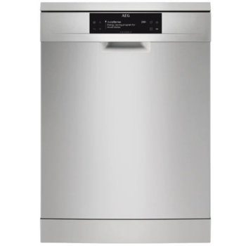 Съдомиялна AEG FFB93706PM, енергиен клас A+++, 15 комплекта, 10 програми, 5 температури, технология AirDry, сателитен пулверизатор ProClean, отложен старт, инокс | JAR Computers Миялна машина AEG FFB93706PM