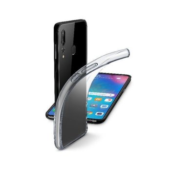 Калъф за Huawei P30 Lite, Cellular Line Fine, силикон, прозрачен | JAR Computers Cellular Line Fine for Huawei P30 Lite
