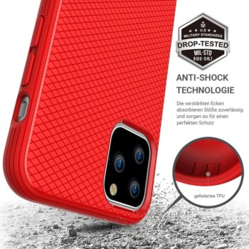 JT Berlin BackCase Pankow iPhone 11 Pro red 10555
