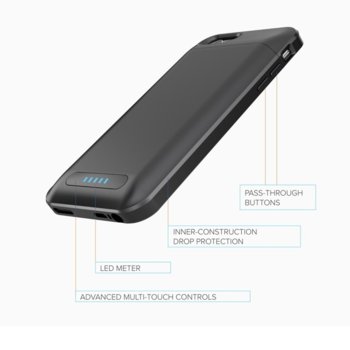 PhoneSuit Elite Pro вградена бат 3000mAh iPhone6