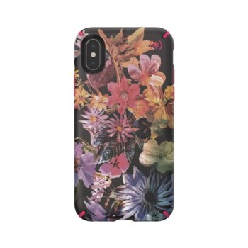 Speck Presidio Inked Floral/Red For iPhone XS/S