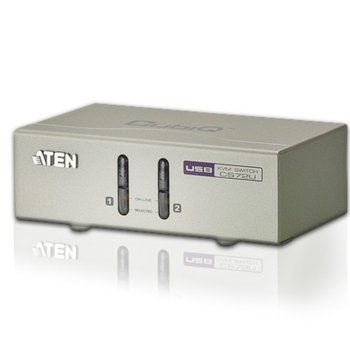KVM суич ATEN CS72U, от 2x USB A(ж), 1x HDB-15(VGA)(ж), 2x 3.5mm jack(ж)(mic & Audio)към 2x SPHD-18(ж), 1 устройство image