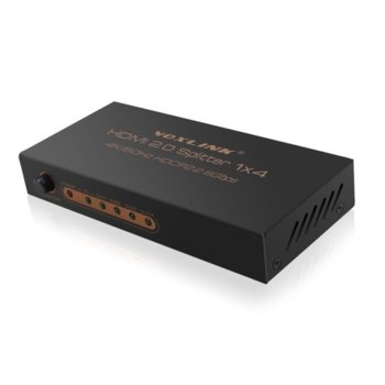 HDMI сплитер Estillo HDSP0009M1, от 1x HDMI(ж) към 4x HDMI(ж), HDMI 1.3, 1 устройство | JAR Computers Estillo HDSP0009M1