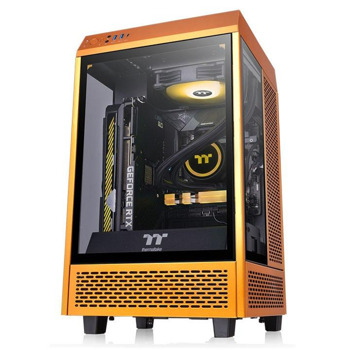 Кутия Thermaltake The Tower 100 Metallic Gold