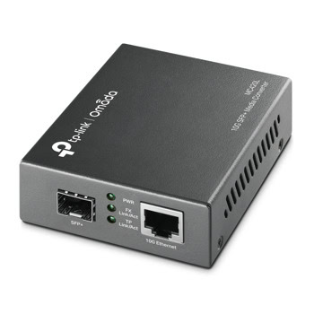 Медиа конвертор TP-Link Omada MC420L, 10/100M/1000/10000Mbps Media Converter, 1x 10/100/1000/10000 Mbps RJ45 Port, 1x SFP+ Port | JAR Computers TP-Link Omada MC420L