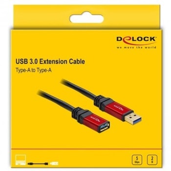 Delock USB-A male - USB-А female 82753
