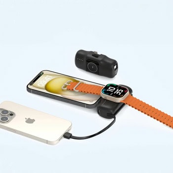 Wozinsky 3-in-1 Power Bank 5000mAh 15W черен | JAR Computers Wozinsky 3-in-1 Power Bank 5000mAh 15W черен