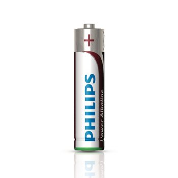 Батерии алкални Philips Power AAA, 1.5V, 4 бр.