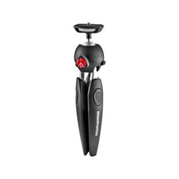 Мини трипод Manfrotto PIXI EVO, мин/макс. височина 60-195 мм, 2,5 кг. товароносимост, алуминий, черен | JAR Computers Manfrotto PIXI EVO