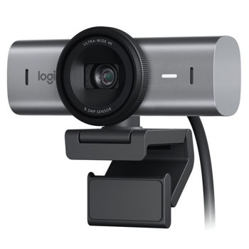 Уеб камера MX Brio 4K Ultra HD, Ultra HD (3840x2160@30fps), 8.5MP Sony STARVIS, 4x digital zoom, USB-C, графит | JAR Computers Уеб камера MX Brio 4K Ultra HD 960-001559