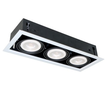LED луна ELMARK 92Q31240DGR, 3X12W, 230V, защита IP20, 2700lm, 4000K, тъмно сив | JAR Computers LED луна ELMARK 92Q31240DGR