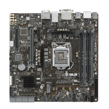 Дънна платка Asus P10S-M WS, C236, LGA1151, DDR4, PCI-E(DP&HDMI), 8x SATA 6Gb/s, 1x M.2 sockets, 2x USB 3.1 Gen1, 2x LAN 1000, microATX | JAR Computers Asus P10S-M WS