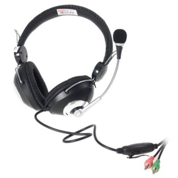 Слушалки OVLENG OV-L8007MV, микрофон, черни | JAR Computers OVLENG OV-L8007MV за Компютър с микрофон 20220