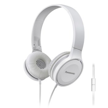 Стерео слушалки Panasonic RP-HF100ME - бял