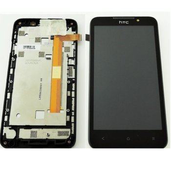 HTC Desire 516 LCD with touch and frame Black