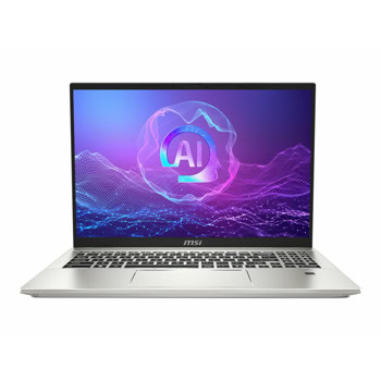 Лаптоп MSI Prestige A16 AI+ A3HMG (9S7-159K32-088)(сребрист), десетядрен AMD Ryzen AI 9 365 2.0/5.0 GHz, 16" (40.64 cm) 4K/UHD+ OLED Glare Display, (HDMI), 32GB LPDDR5X, 1TB SSD, 2x USB 4.0 Type-C, Windows 11 Home | JAR Computers MSI Prestige A16 AI+ A3HMG 9S7-159K32-088