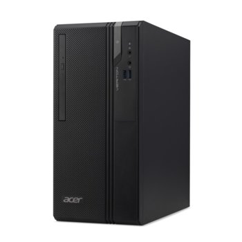Настолен компютър Acer Veriton ES2735G (DT.VSJEX.002), шестядрен Coffee Lake Intel Core i5-9400 2.9/4.1 GHz, 8GB DDR4, 256GB SSD, 4x USB 3.1, клавиатура и мишка, Free DOS | JAR Computers Acer Veriton ES2735G DT.VSJEX.002