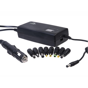 Захранване за лаптопи Tracer 300HC, универсално, 15V/90W, 8 конектора, за кола | JAR Computers Захранване за лаптоп Tracer TRAAKN15787 за кола